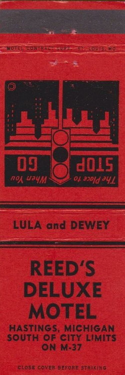 Parkview Motel - Matchbook